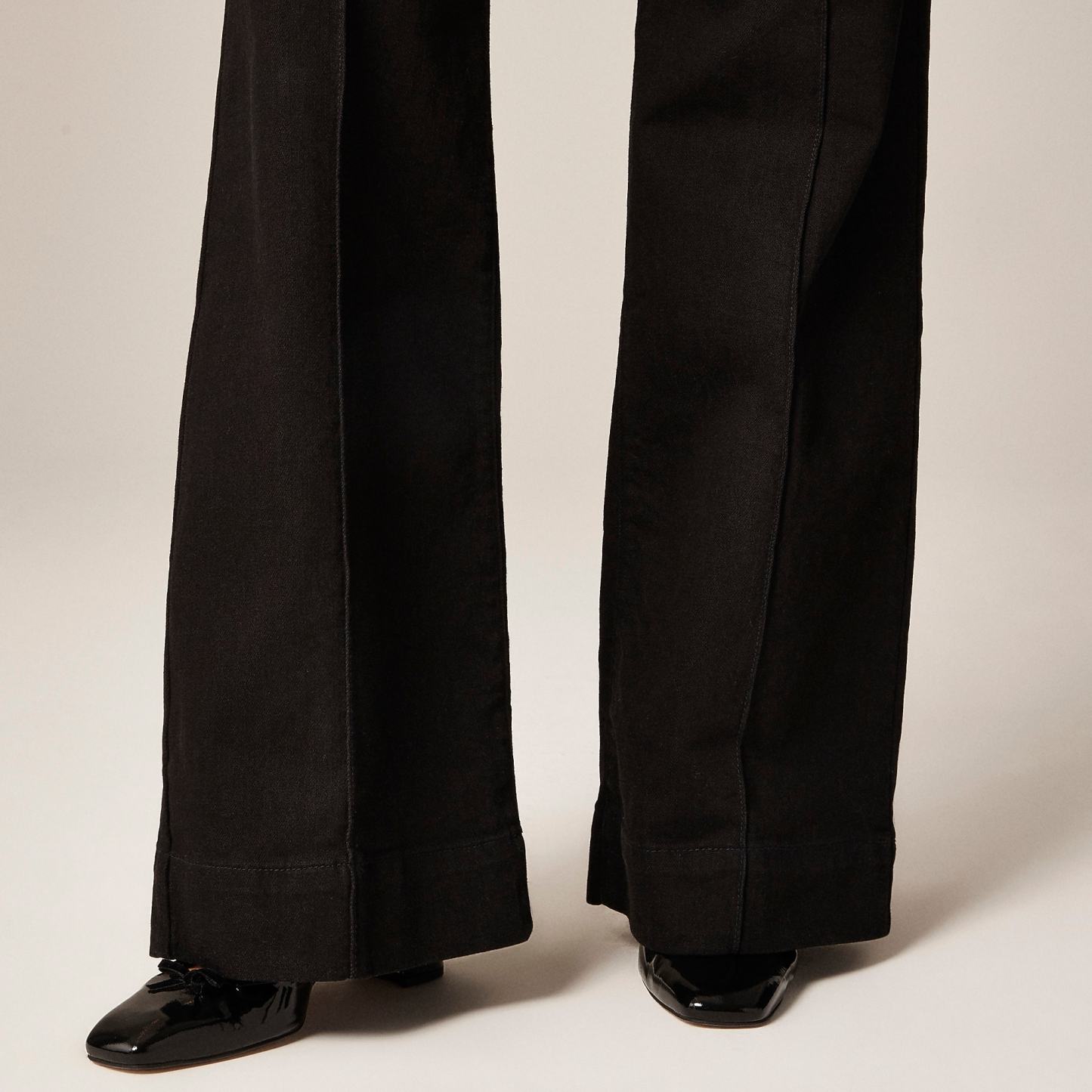 Stacked Buttons Trouser Jean