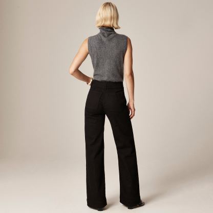 Stacked Buttons Trouser Jean