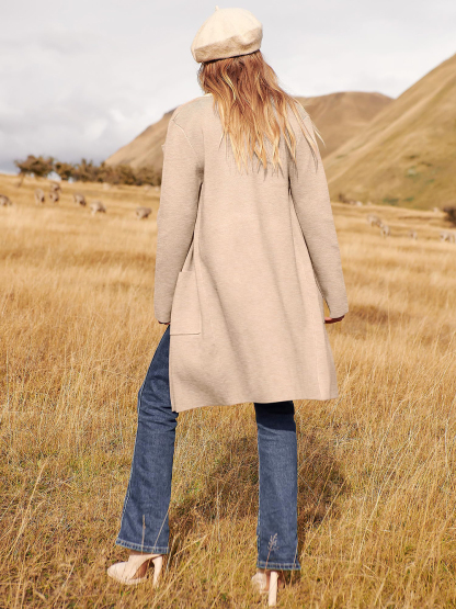 New Style Lapel Classy Coatigan (Buy 2 Free Shipping)