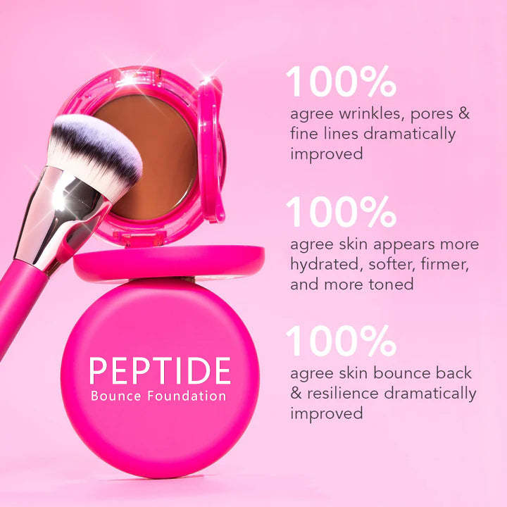 Final 3 Hours: Free brush? Peptide Bounce Foundation