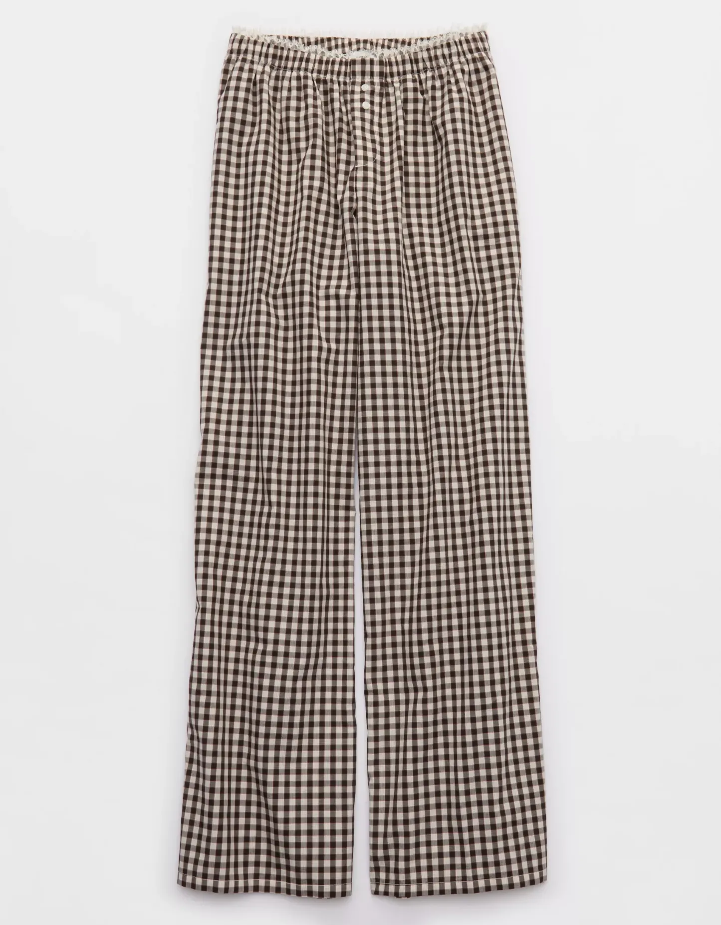 Off-Duty Wide Leg Poplin Trouser PJ(Buy 2 Free Shipping)