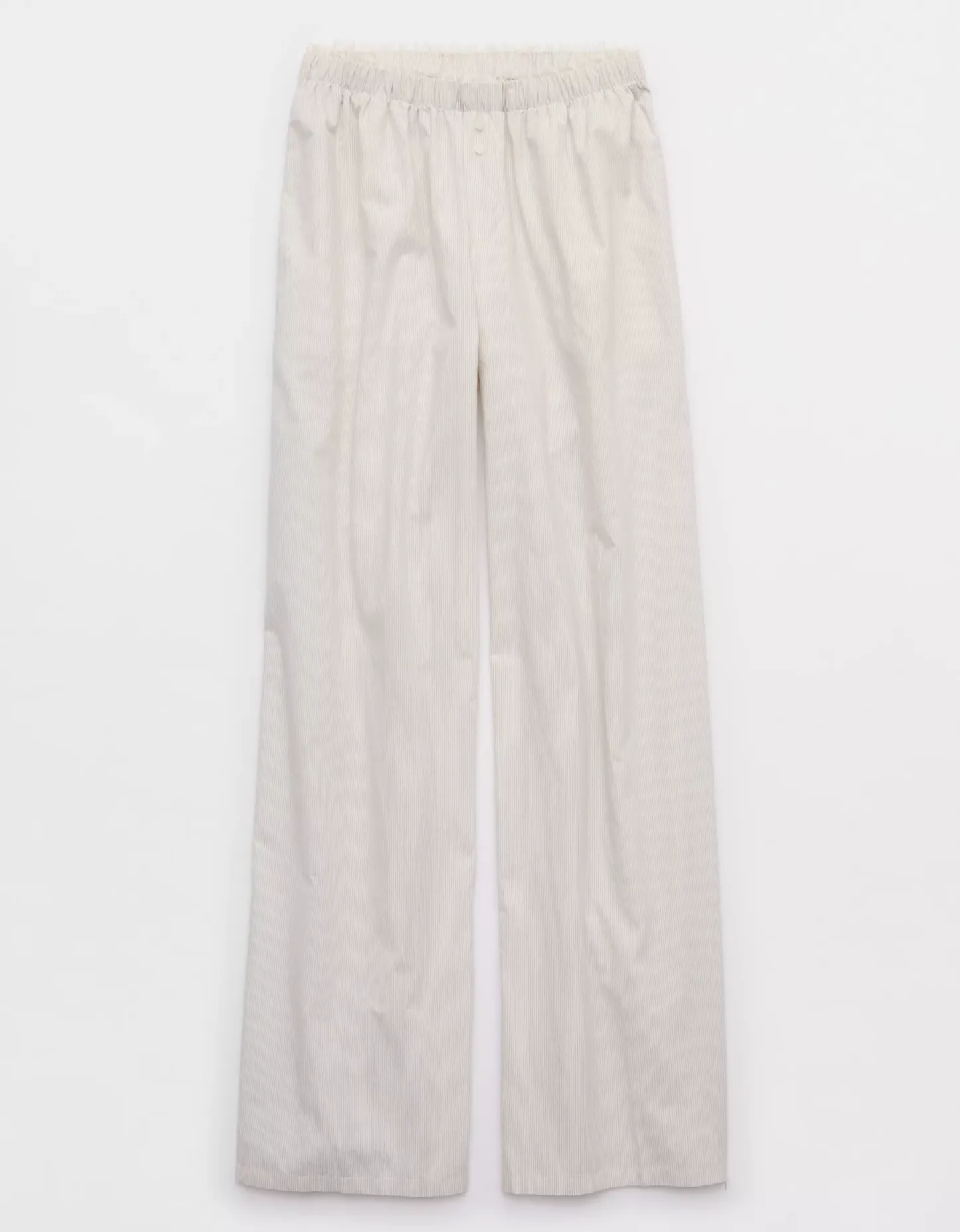 Off-Duty Wide Leg Poplin Trouser PJ(Buy 2 Free Shipping)