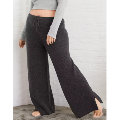 Half Zip Waffle Sweater Set(Buy 2 Free Shipping)