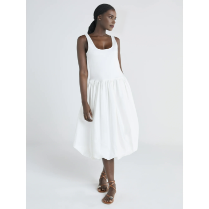 Plus Bubble Hem Midi Dress