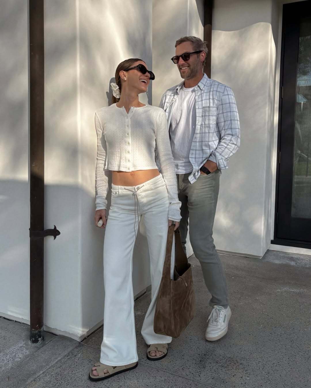 Low Rise Adjustable Wide Leg Jeans 