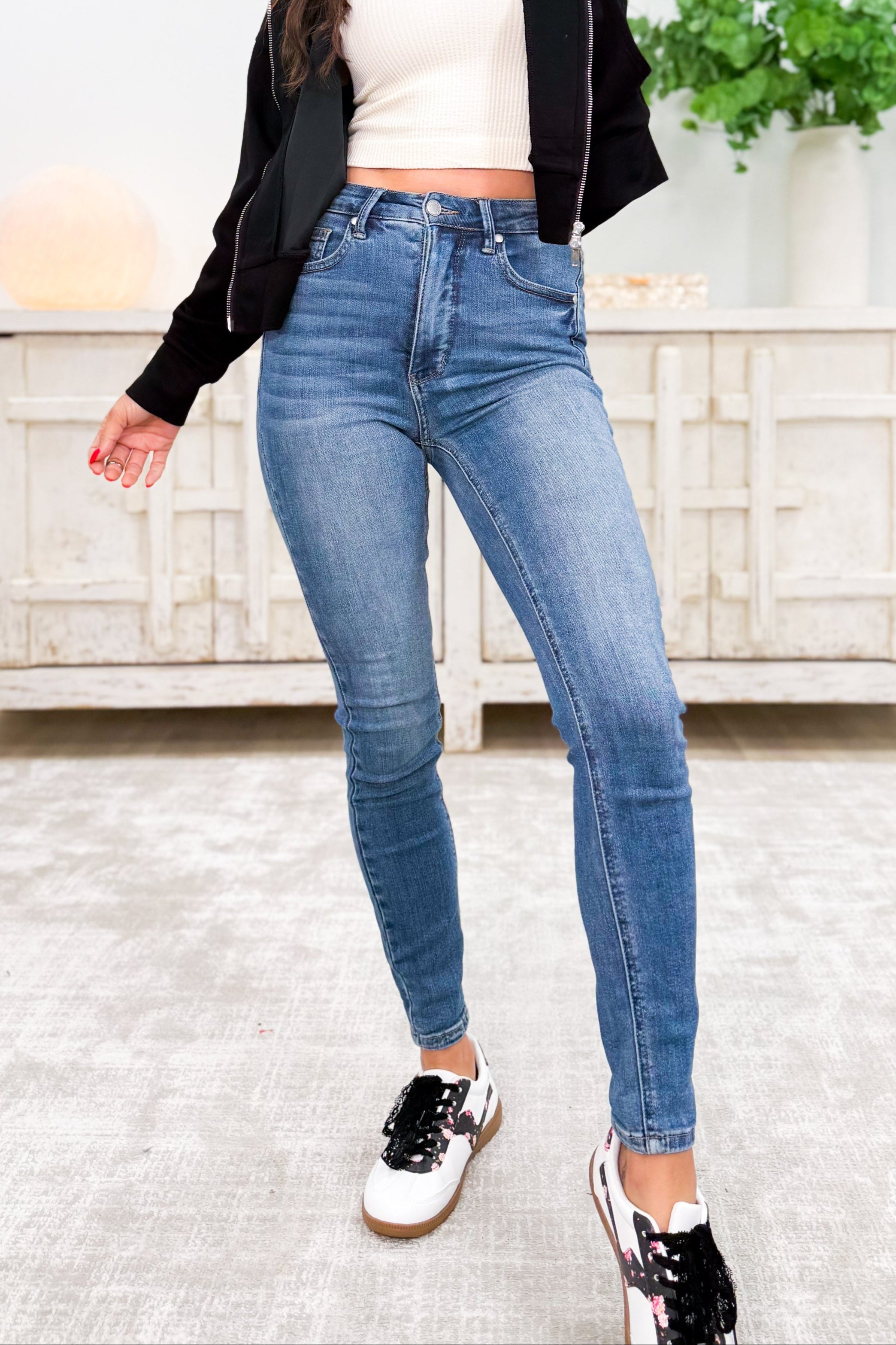 Tummy Tuck By Judy Blue - High Rise Tummy Control Skinny Jeans