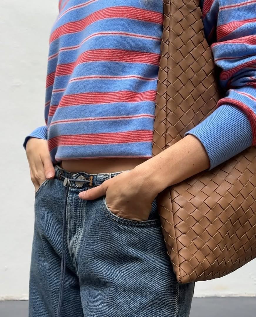 Low Rise Adjustable Wide Leg Jeans 