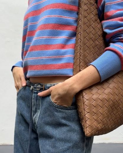 Low Rise Adjustable Wide Leg Jeans 