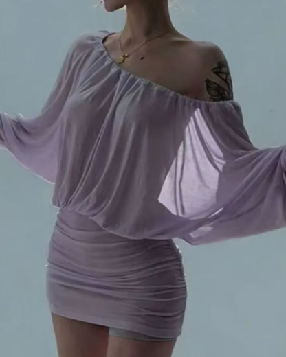 One-Shoulder Backless Dress (Buy 2 Free Shipping)