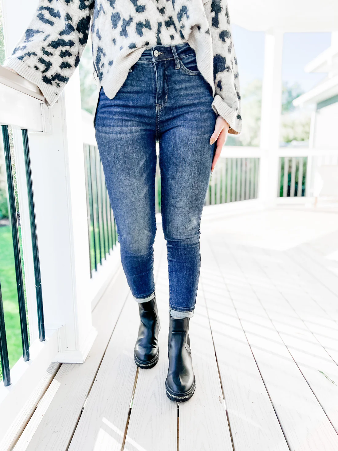 High Rise Tummy Control Skinny Jeans (Buy 2 Free Shipping)