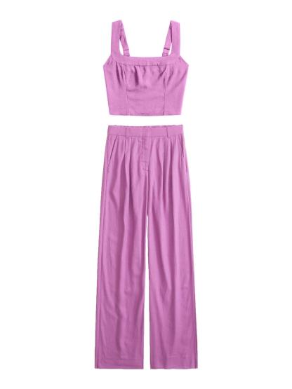 Tailored Linen-Blend Set(BUY 2 FREE SHIPPING)