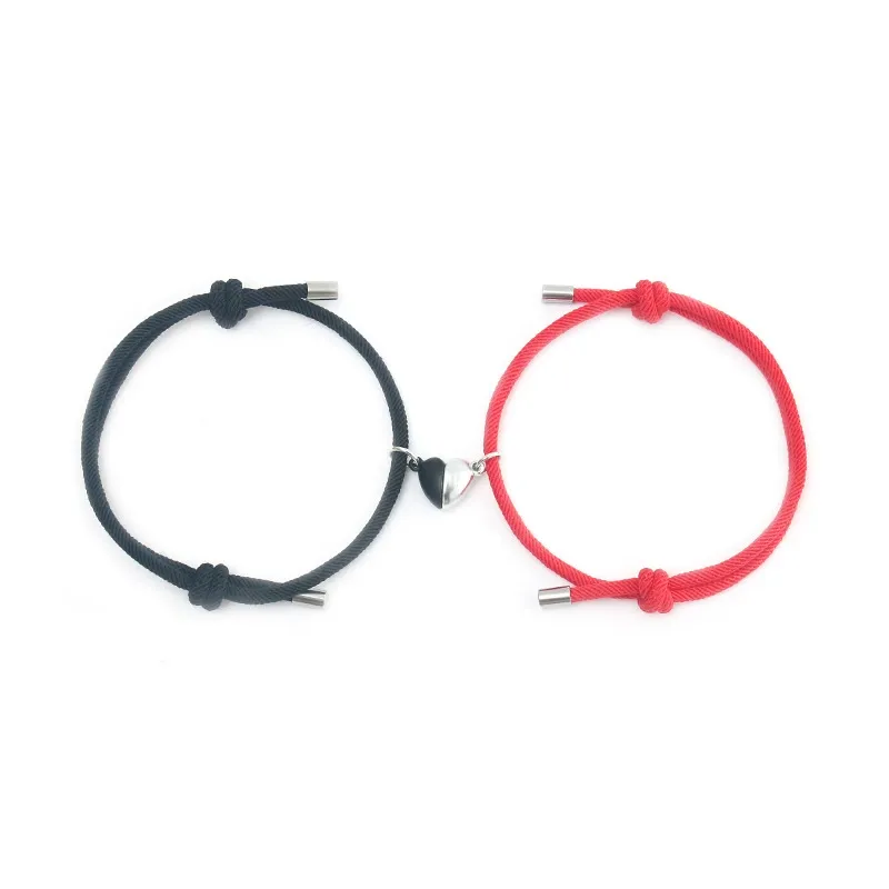 Magnetic Couples Bracelets Wine