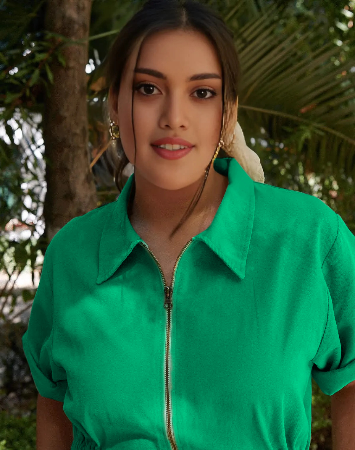 Utility Cinched Zip Dress (Buy 2 Free Shipping)