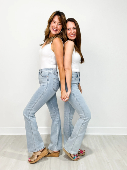 High Rise Tummy Control Multiple Inseam Bootcut Jeans (Buy 2 Free Shipping)