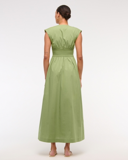 Twist-Front Maxi Dress (Buy 2 Free Shipping)