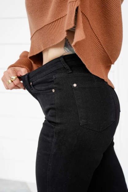 High Rise Tummy Control Classic Straight Leg Jeans(Buy 2 Free Shipping)