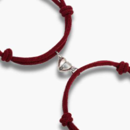 Magnetic Couples Bracelets Wine
