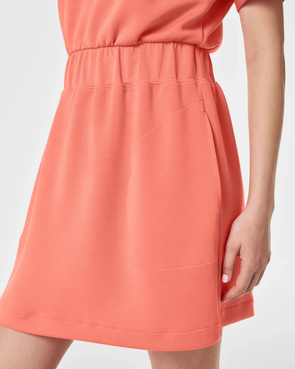 AirEssentials Cinched T-Shirt Dress (Buy 2 Free Shipping)