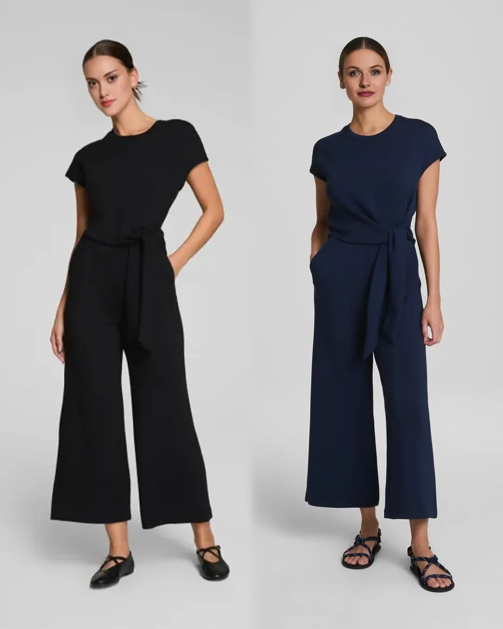 AirEssentials Tie-Waist Jumpsuit (Buy 2 Free Shipping)