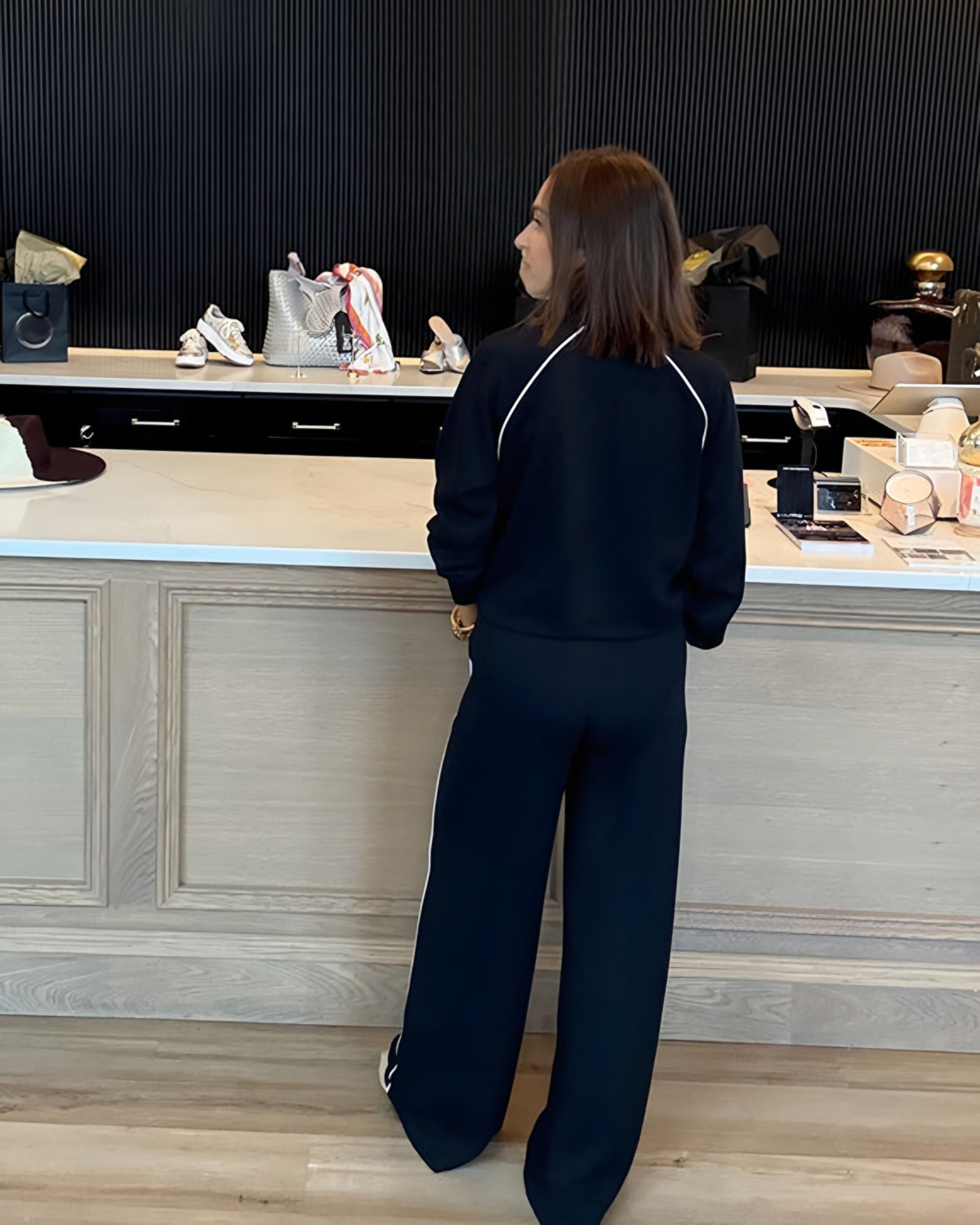 AirEssentials Pique Half Zip Jumpsuit(Buy 2 Free Shipping)