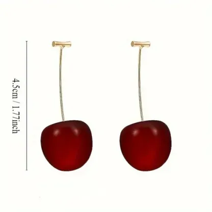 Best Seller 🔥NEW Long Cherry Drop Earrings