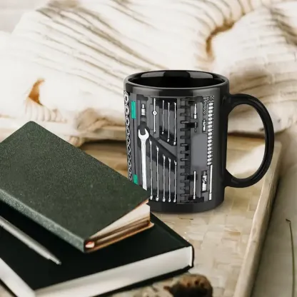 Unique 3D Mechanic Toolbox Set Coffee Mug