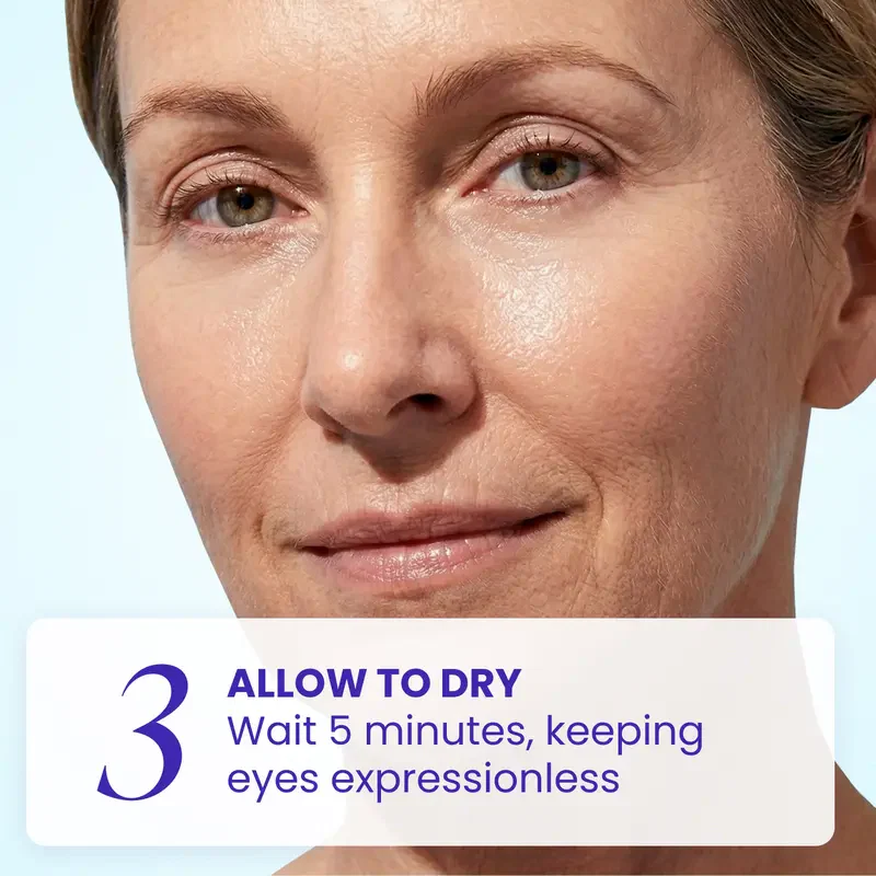 Step 3 how to use eye gel