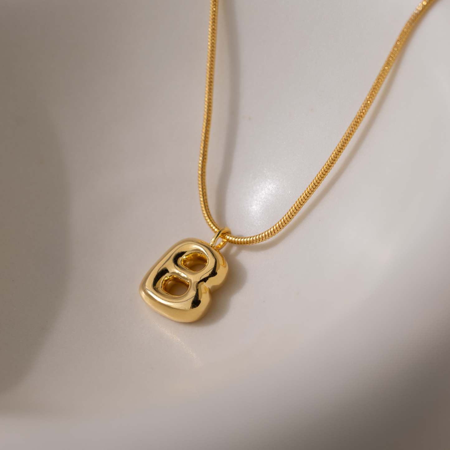 ??Bubble Letter Necklace