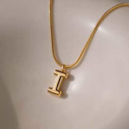 ??Bubble Letter Necklace