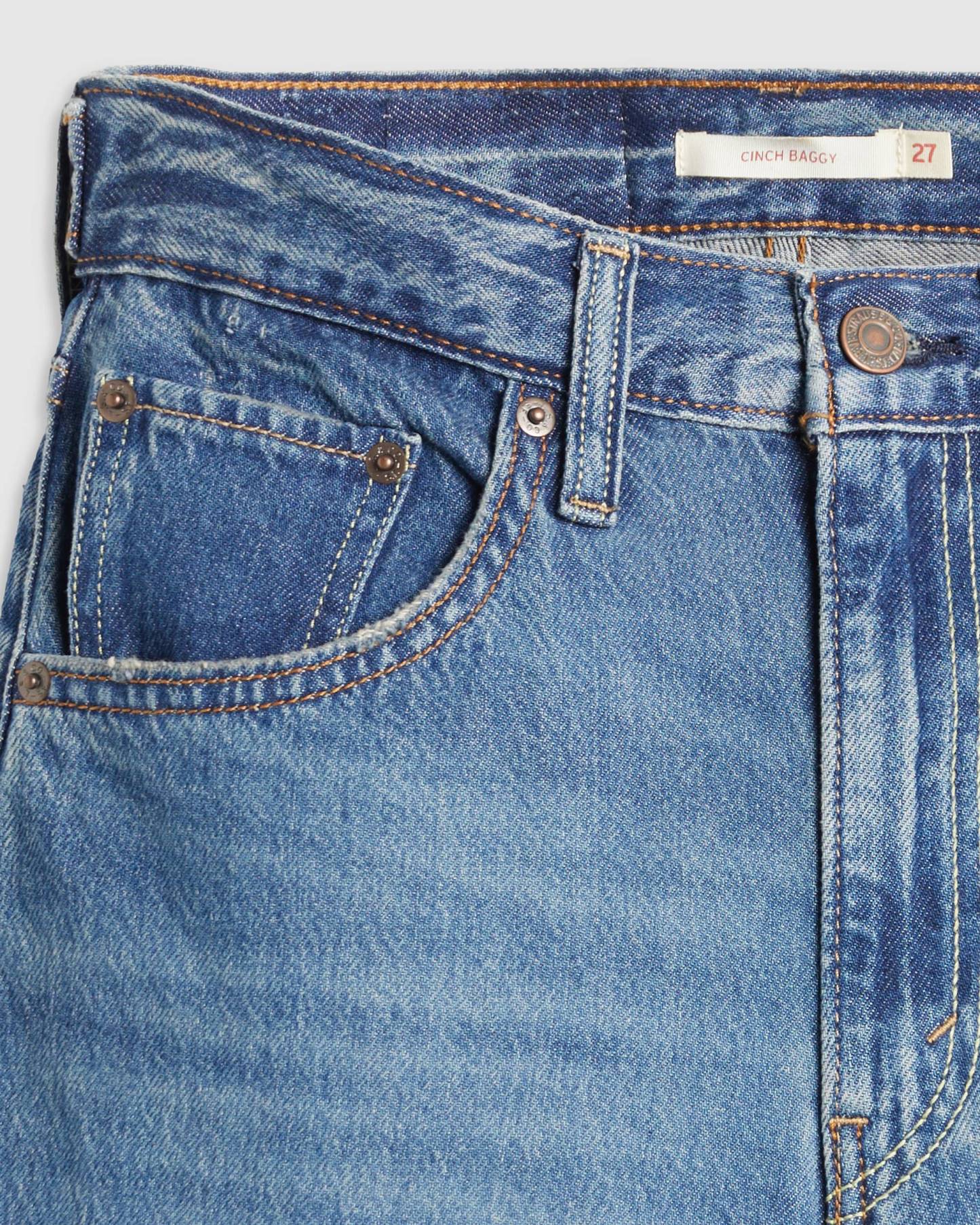 Levis Womens Cinch Baggy Jeans (Buy 2 Free Shipping)