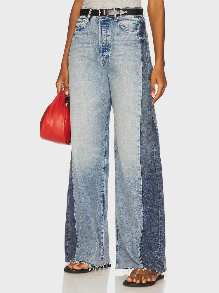 The Pipe Dream Button Sneak Fray Jean