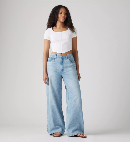 Levis Womens Cinch Baggy Jeans (Buy 2 Free Shipping)