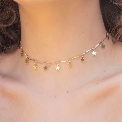 Star - Dangled Layered Necklaces