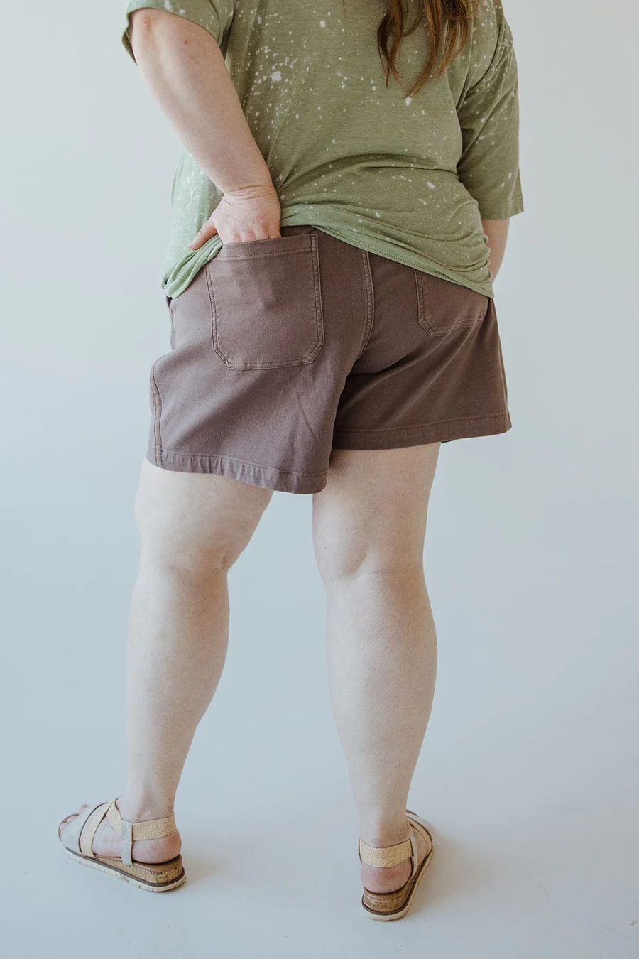 Tummy Control Stretch Twill Shorts(BUY 2 FREE SHIPPING)