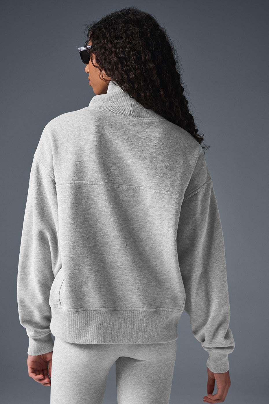 Hazy Mock Neck Pullover(Buy 2 Free Shipping)