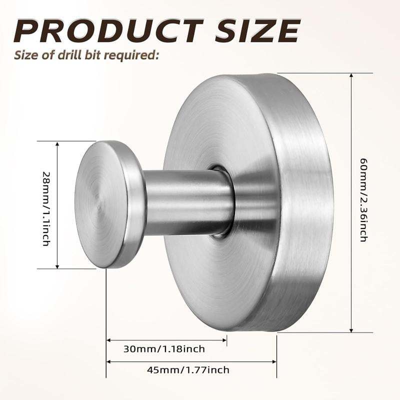 🔥2 Packs Suction Cup Hooks for Shower