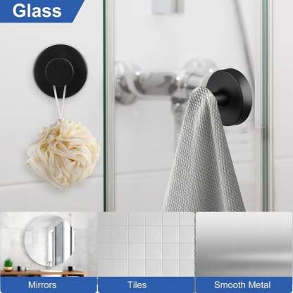 🔥2 Packs Suction Cup Hooks for Shower