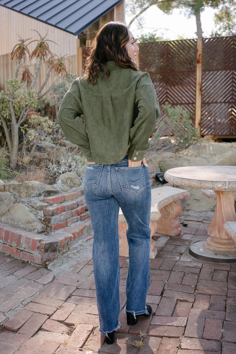 High Waist 90's Ripped Straight Jeans (Buy 2 Free Shipping)