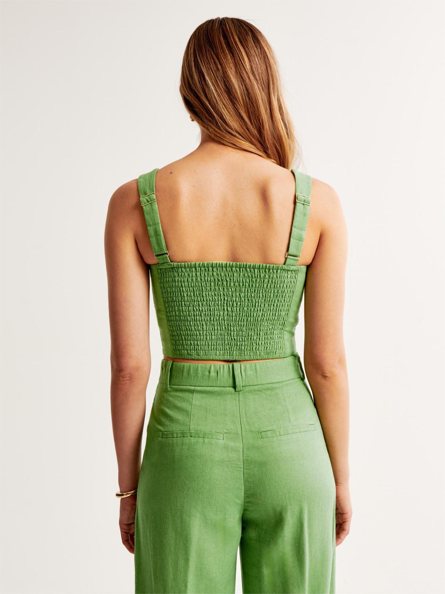 Tailored Linen-Blend Set(BUY 2 FREE SHIPPING)