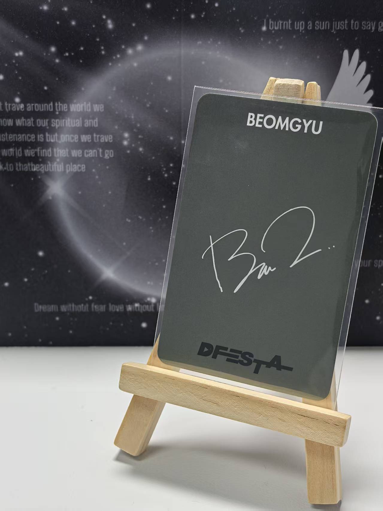  TXT Official Photocard - Beomgyu (For MOA)