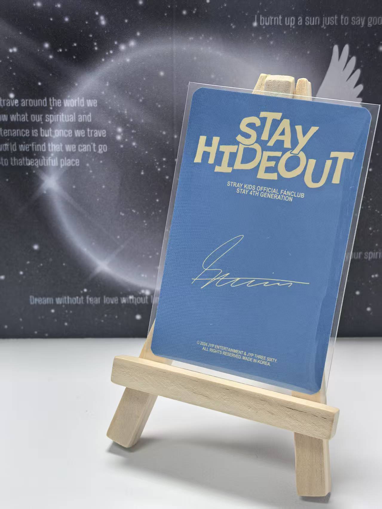 SKZ Official Photocard - Seungmin (For STAY)