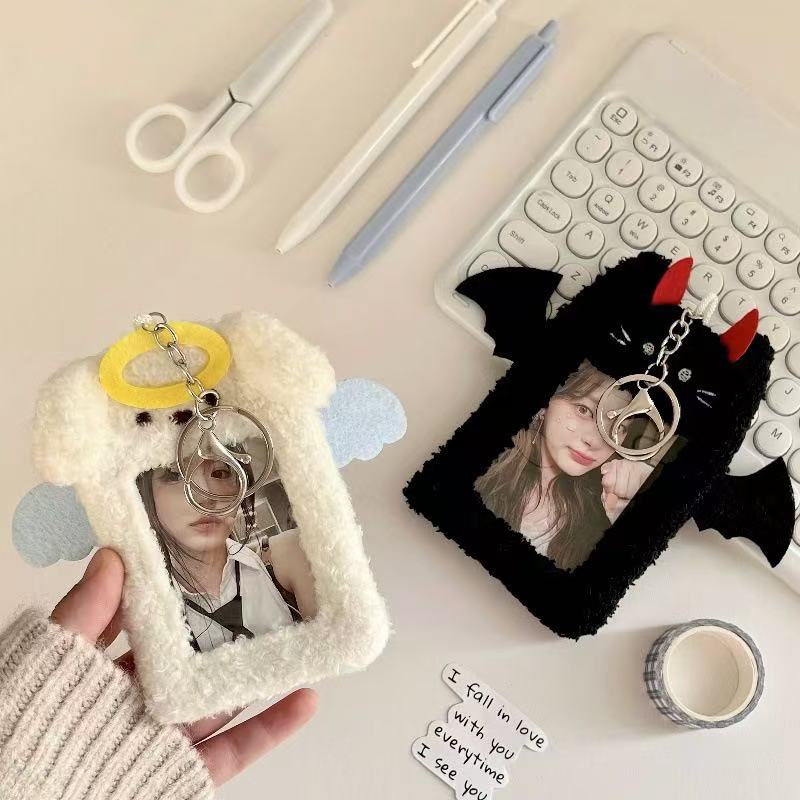 Plush photocard holder bat&cloud style(3 inch)