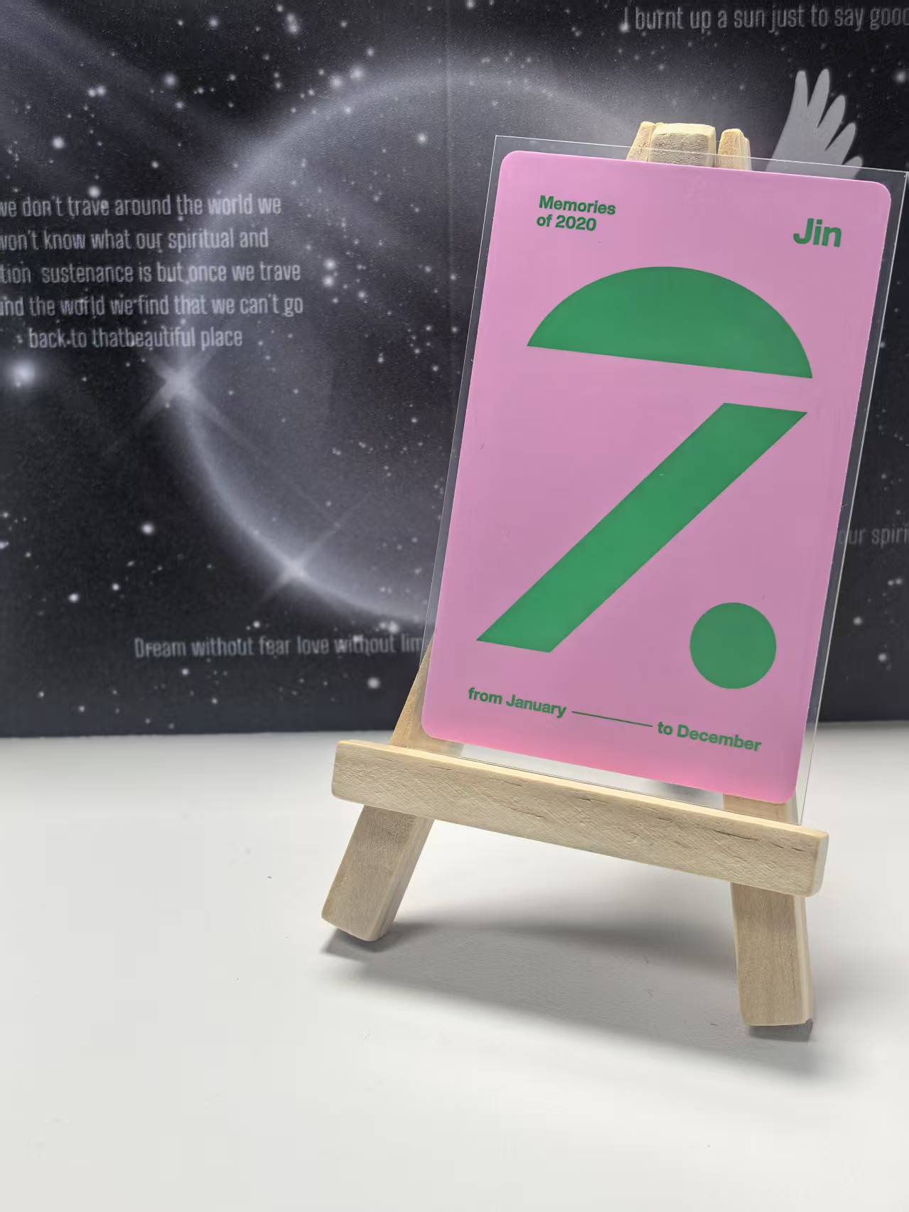 BTS Official Photocard - Jin (For ARMY)