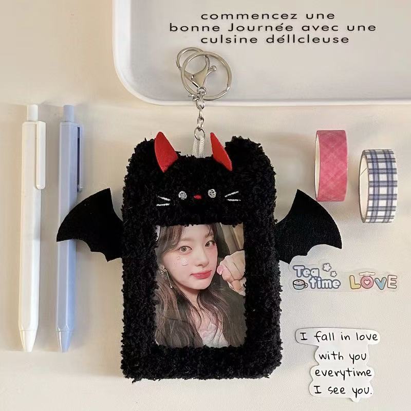 Plush photocard holder bat&cloud style(3 inch)