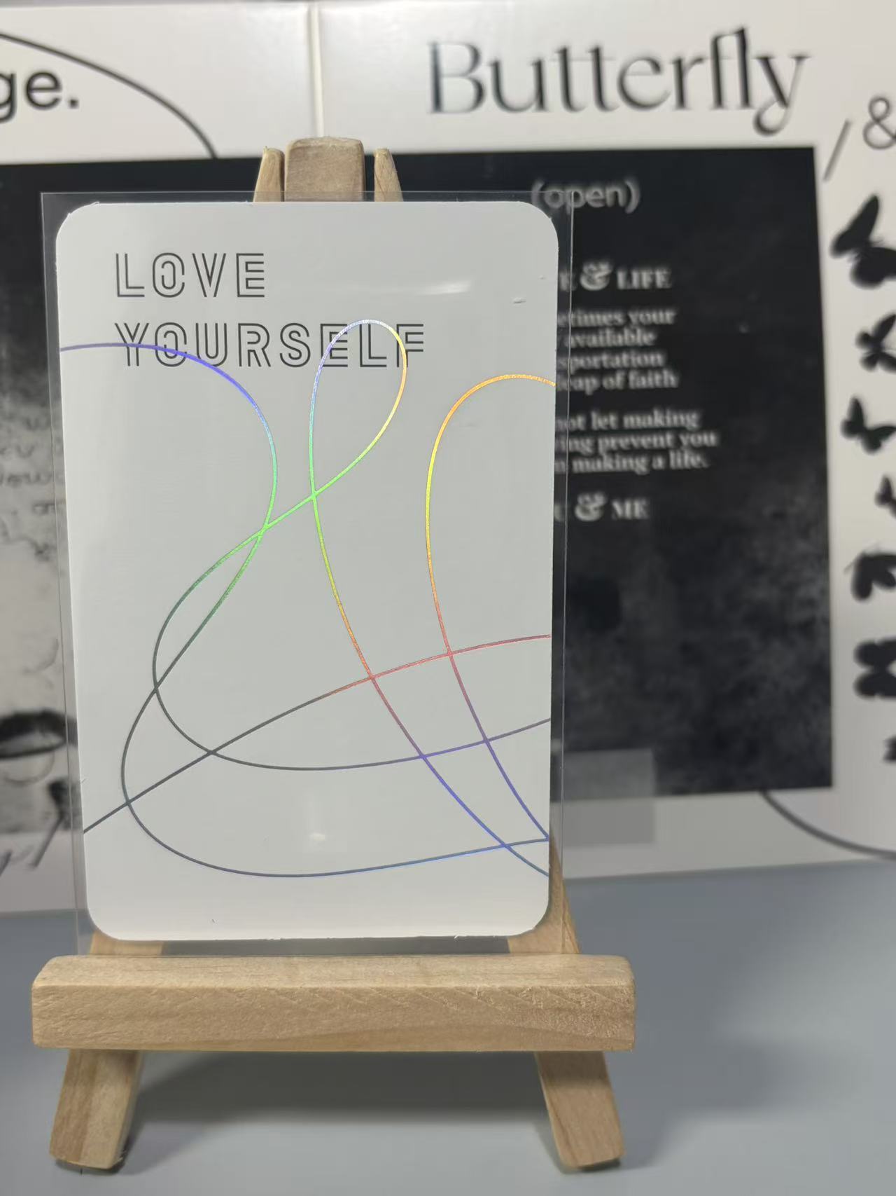 RM offical photocard of 'Love yourdelf 结 answer" 