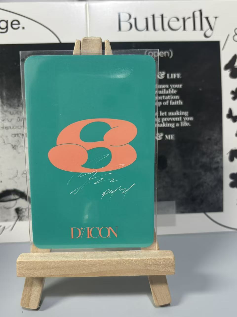 RM offical photocard of DICON 