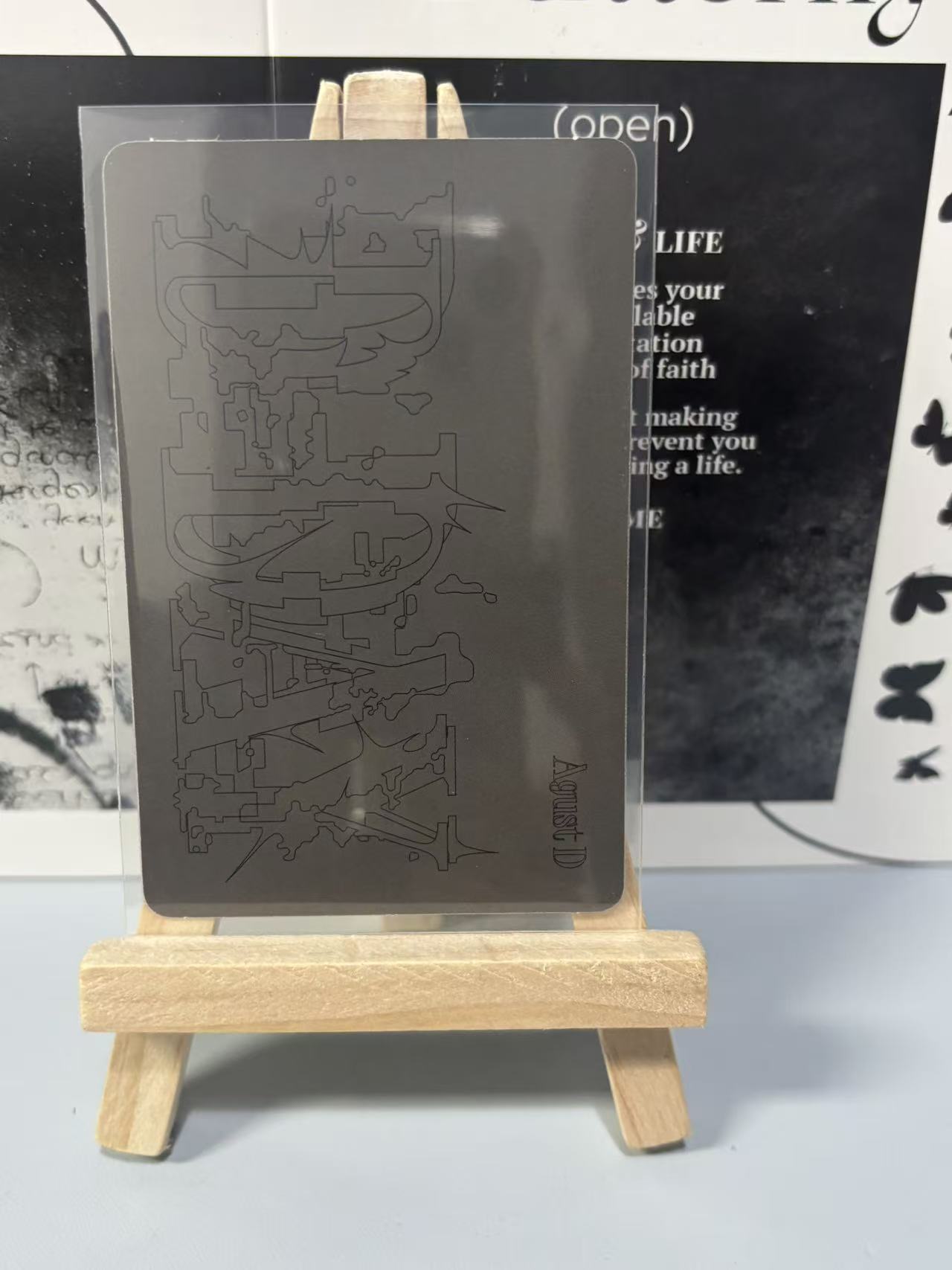 SUGAR Offical Photocard of SOLO ALBUM "D-DAY" 1