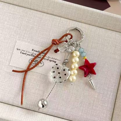 Dopamine Aesthetic Korean Bag Hanger, High Quality Decorative Pendant