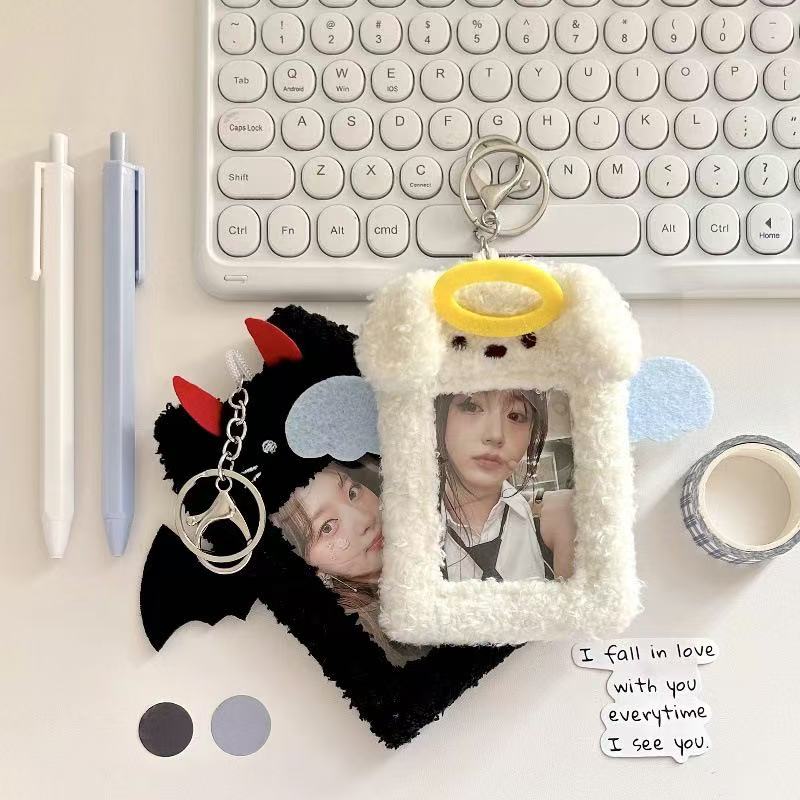 Plush photocard holder bat&cloud style(3 inch)