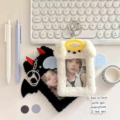 Plush photocard holder bat&cloud style(3 inch)
